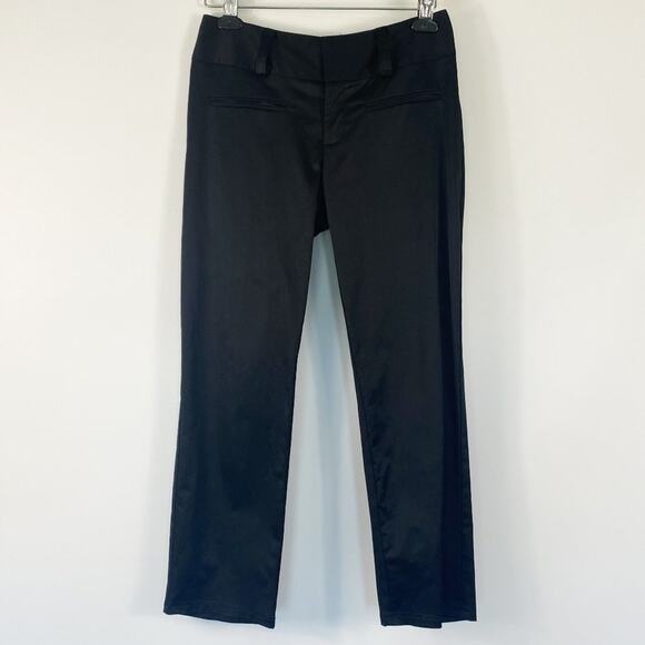Nanette Lepore Black Cropped Skinny Cigarette Pants - Picture 1 of 9